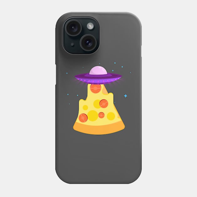 Pizza ufo. Phone Case by lakokakr