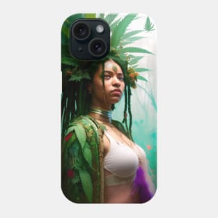 Abstract Rastafari Princess Phone Case