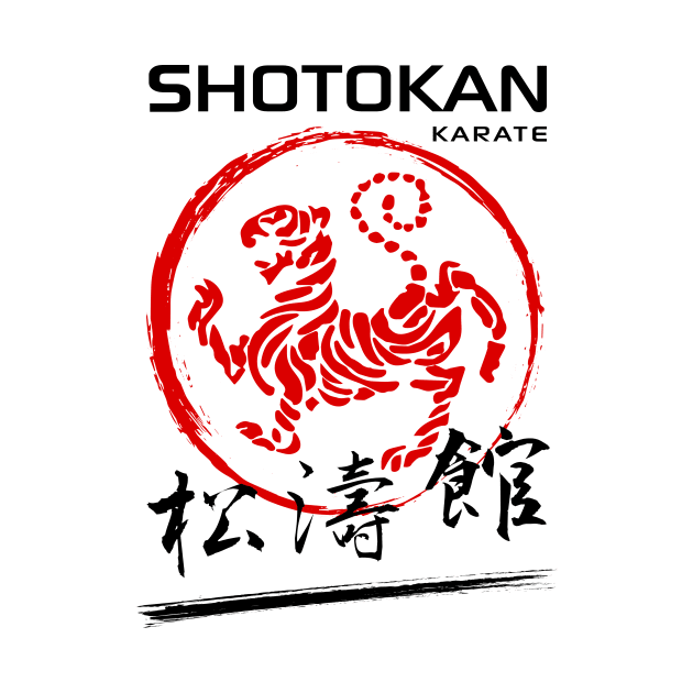 Shotokan Karate Tiger by juyodesign