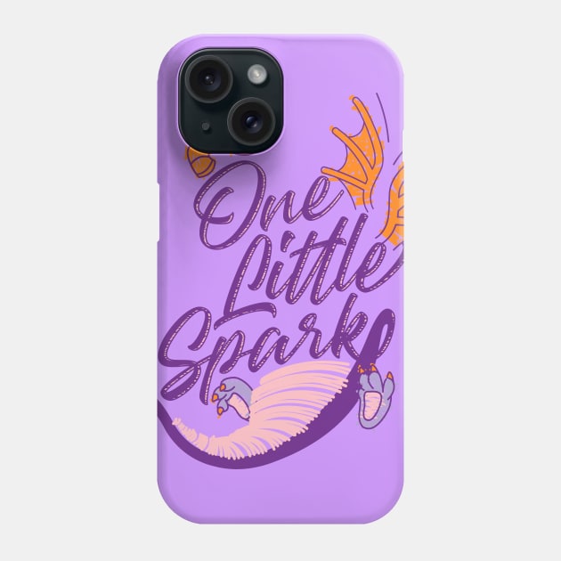 One Little Spark Phone Case by DeepDiveThreads