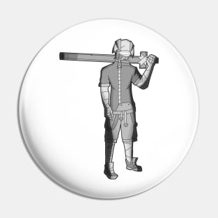 Cool swordsman Pin