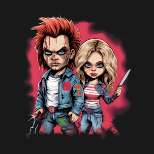 bad barbie and ken T-Shirt