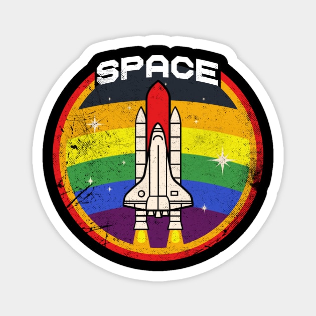 Vintage Space Shuttle Magnet by rmtees