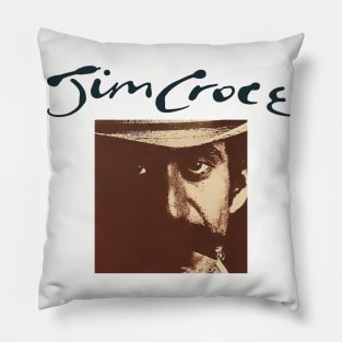 jim croce Pillow