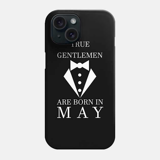 True Gentlemen Are Born Phone Case by Skymann