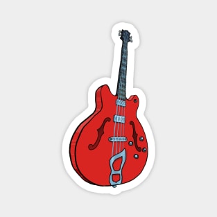 Electro-acoustic bass guitar Magnet