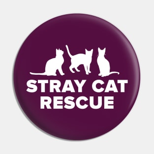 Stray Cat Rescue Pin