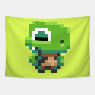 T-Rex from the dino game. Pixel art. Great for kids Tapestry