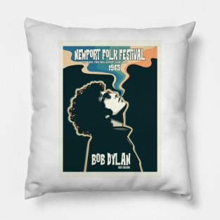 Newport Folk Festival Poster Pillow