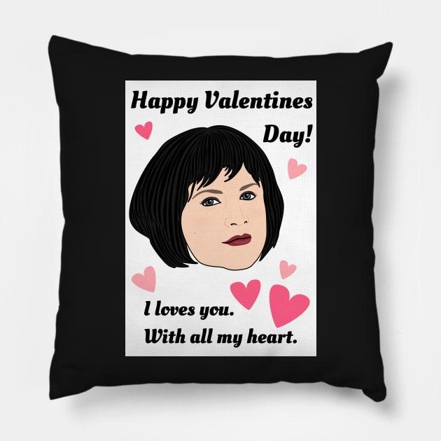 Gavin And Stacey Valentines Pillow by Jakmalone