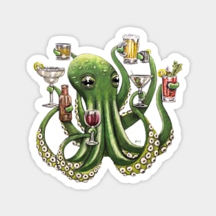 "OctoBuzz" - OctoKick Collection Magnet