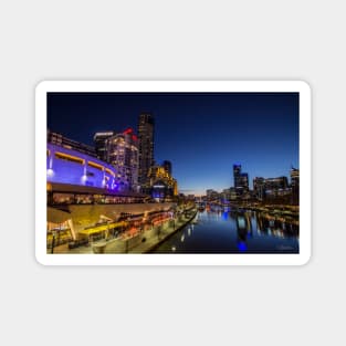 Southbank footbridge, Melbourne, Victoria, Australia. Magnet