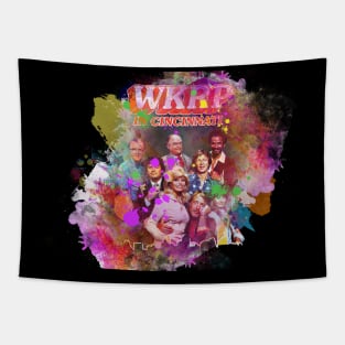 WKRP - SPLASH COLOR Tapestry