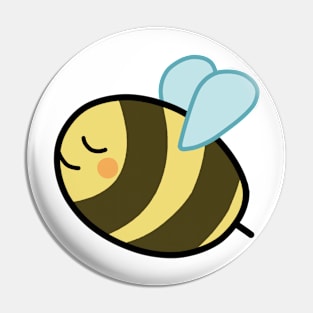 Sleepy Bee Pin