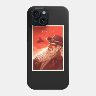 Evolve: Charles Darwin Phone Case