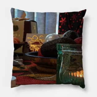 Christmas Still Life Pillow