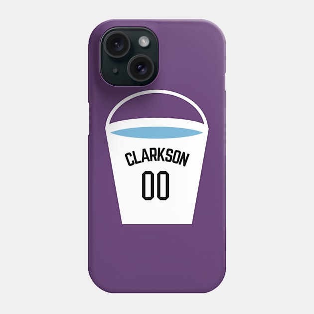 Jordan Clarkson Bucket - Utah Jazz Phone Case by SportCulture
