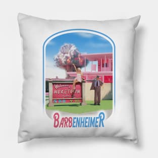 Barbenheimer Pillow