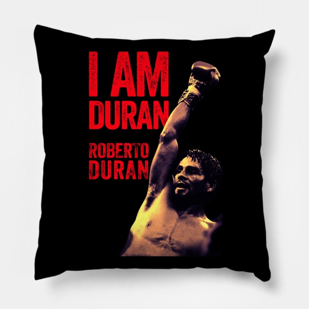 roberto duran Pillow by Rundown