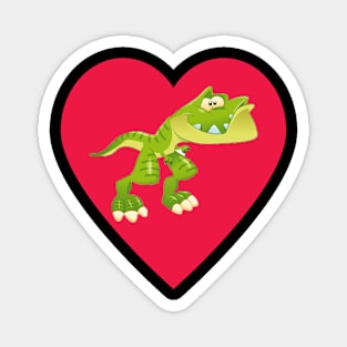 I love dinosaurs [T-Rex] Magnet