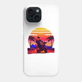 Riding off into the sunset has never felt so freeing Phone Case