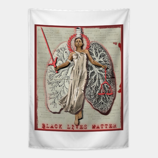 Black Lives Matter Tapestry by GingeraleArthaus