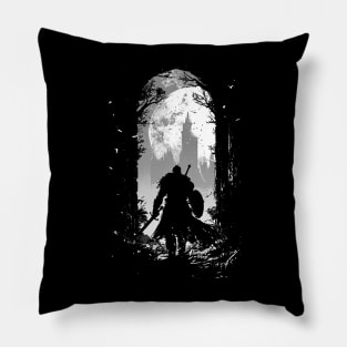 dark soul Pillow