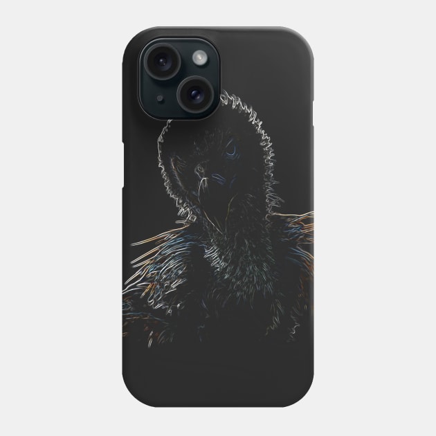 vulture, colored vulture Phone Case by hottehue