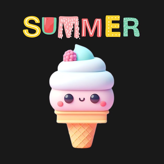 cute ice cream by starbone