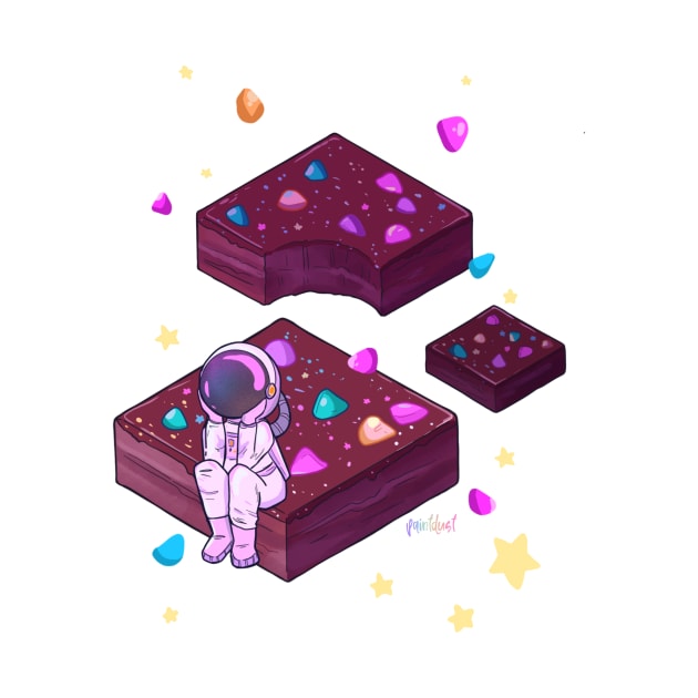 Cosmic Brownie Space by paintdust