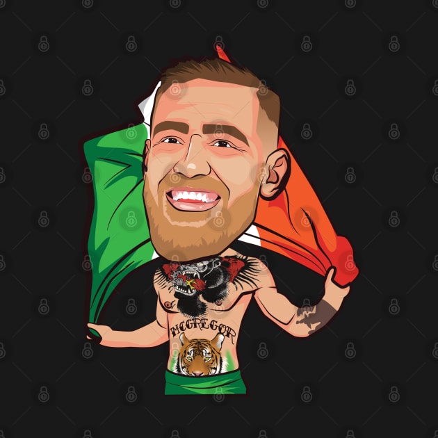 Conor McGregor UFC 246 by portraiteam