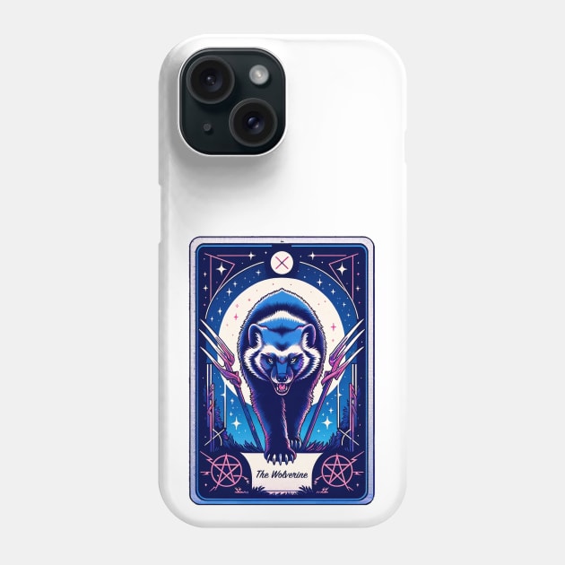 The Wolverine Tarot Phone Case by L.C. Tarot