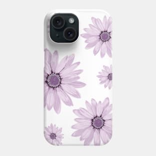 Light Purple Marguerite Decor Phone Case