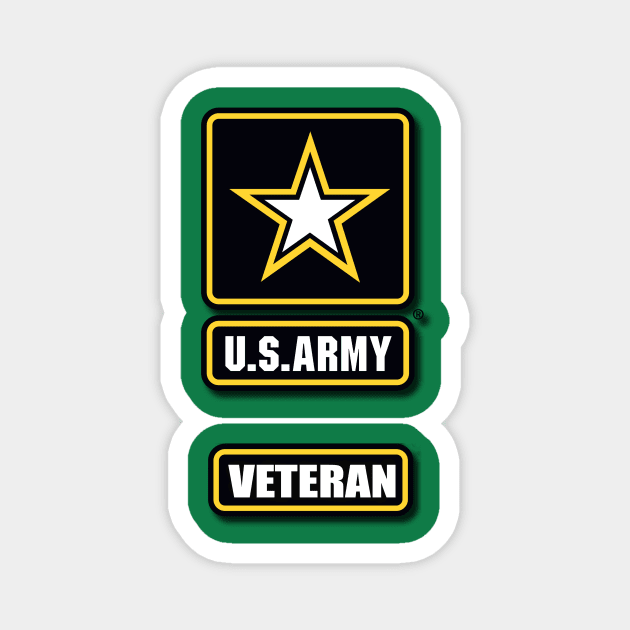 U.S. Army Veteran Magnet by robophoto