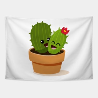 Cactus love Tapestry