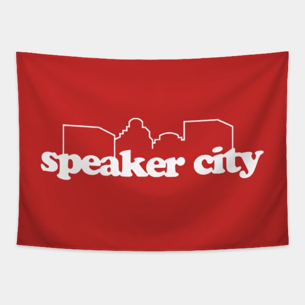 Speaker City Tapestry by jordan5L