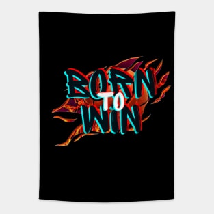Born To Win, basketball Tapestry