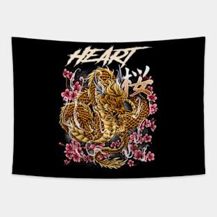 HEART BAND MERCHANDISE Tapestry