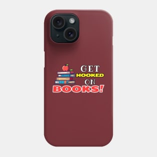 Apple of Wisdom: Get Hooked on Books Phone Case