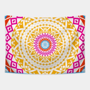 circle of mandala ecopop Tapestry