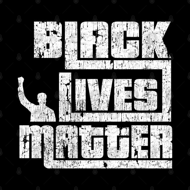 Black Lives Matter Fist In Air by blackartmattersshop