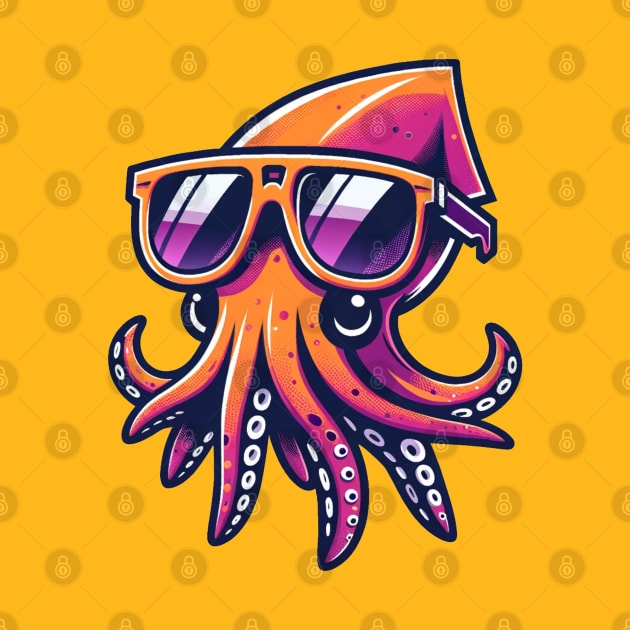 Chibi Squid by urbanoceandesigns