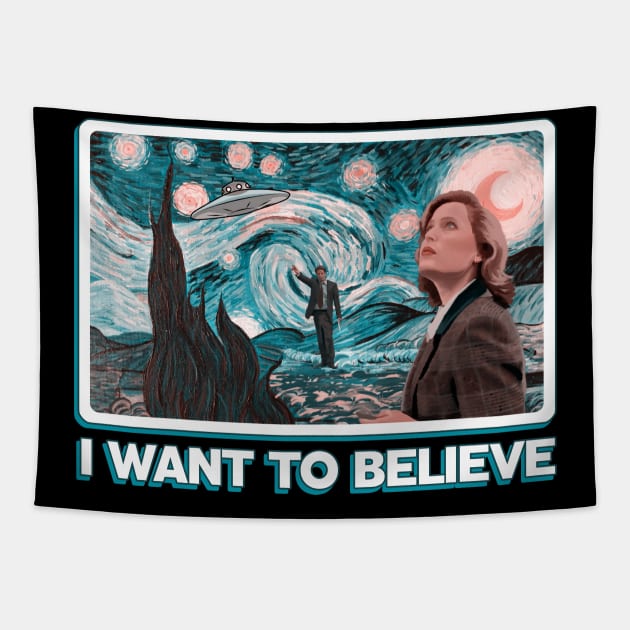 I Want To Believe... in You. Tapestry by ChromaticD