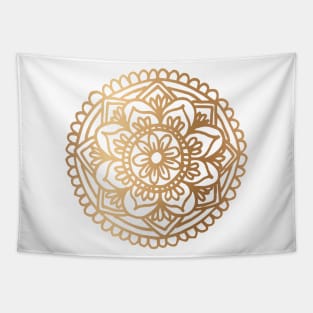 Gold Mandala Flower New 2020 Tapestry