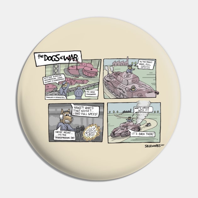 The Dogs of War: Comic #1 Pin by Siegeworks