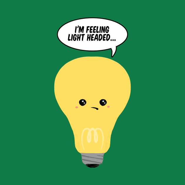 Light Headed Bulb Pun by IlanB