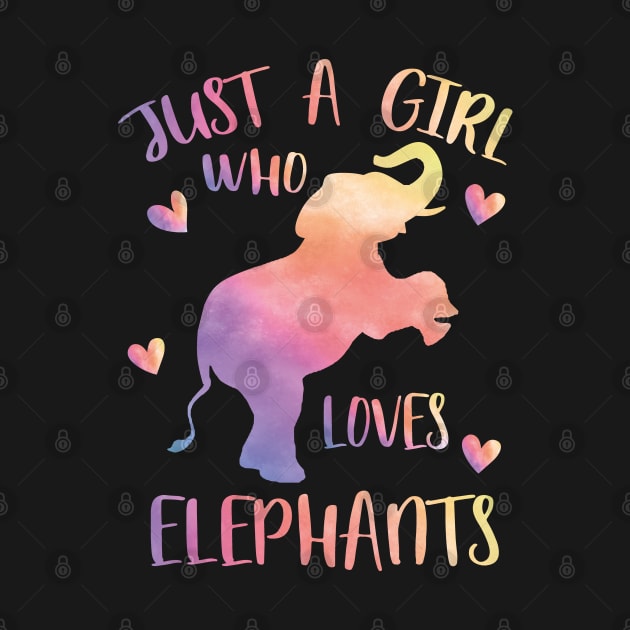 Just a girl who loves elephants by PrettyPittieShop