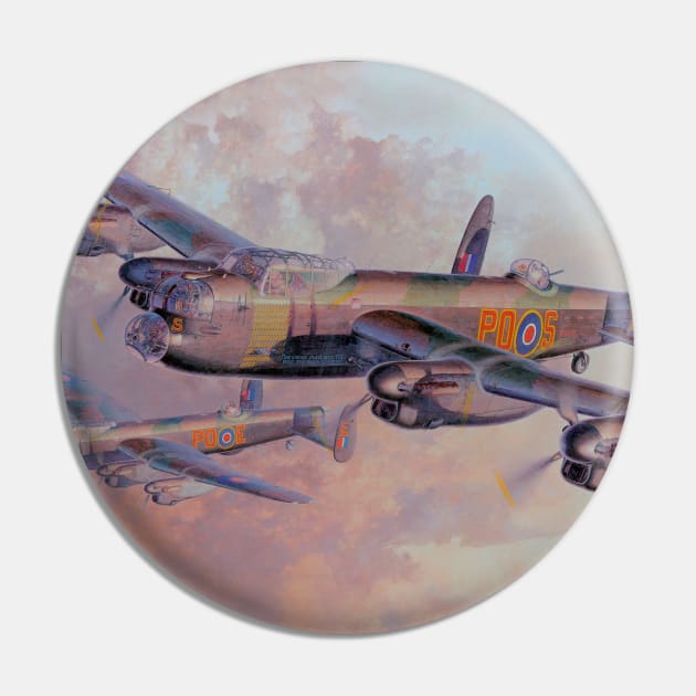 Avro Lancaster Pin by Aircraft.Lover