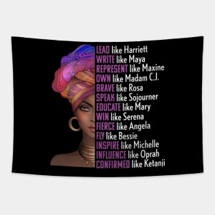 Women of Black History, Legends, Powerful Black Women, Black History Tapestry