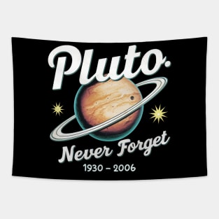 Pluto, Never Forget 1930 - 2006 Tapestry